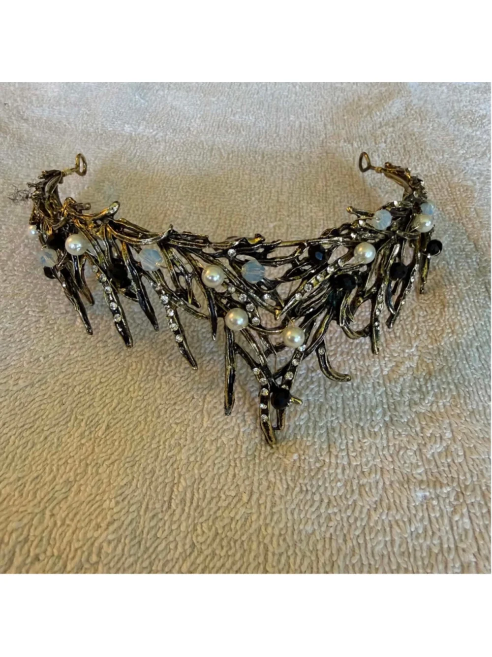 Women's Branch Tiara Hair Accessory Gold Black